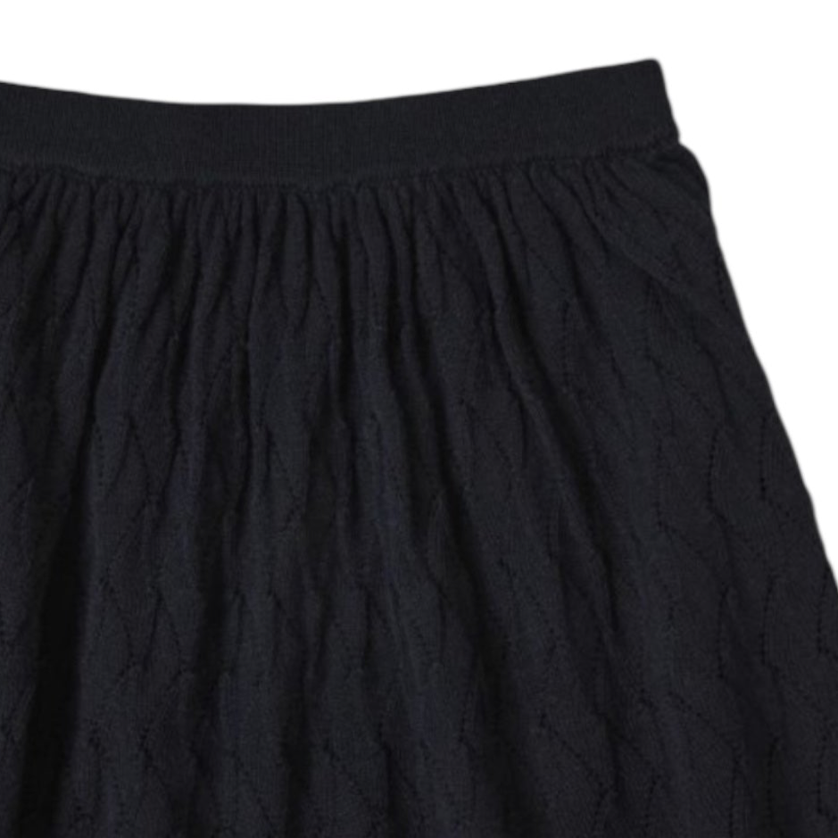 Pointelle Rock Merinowolle von Fub, Gr. 90-110, Farbe: dark navy