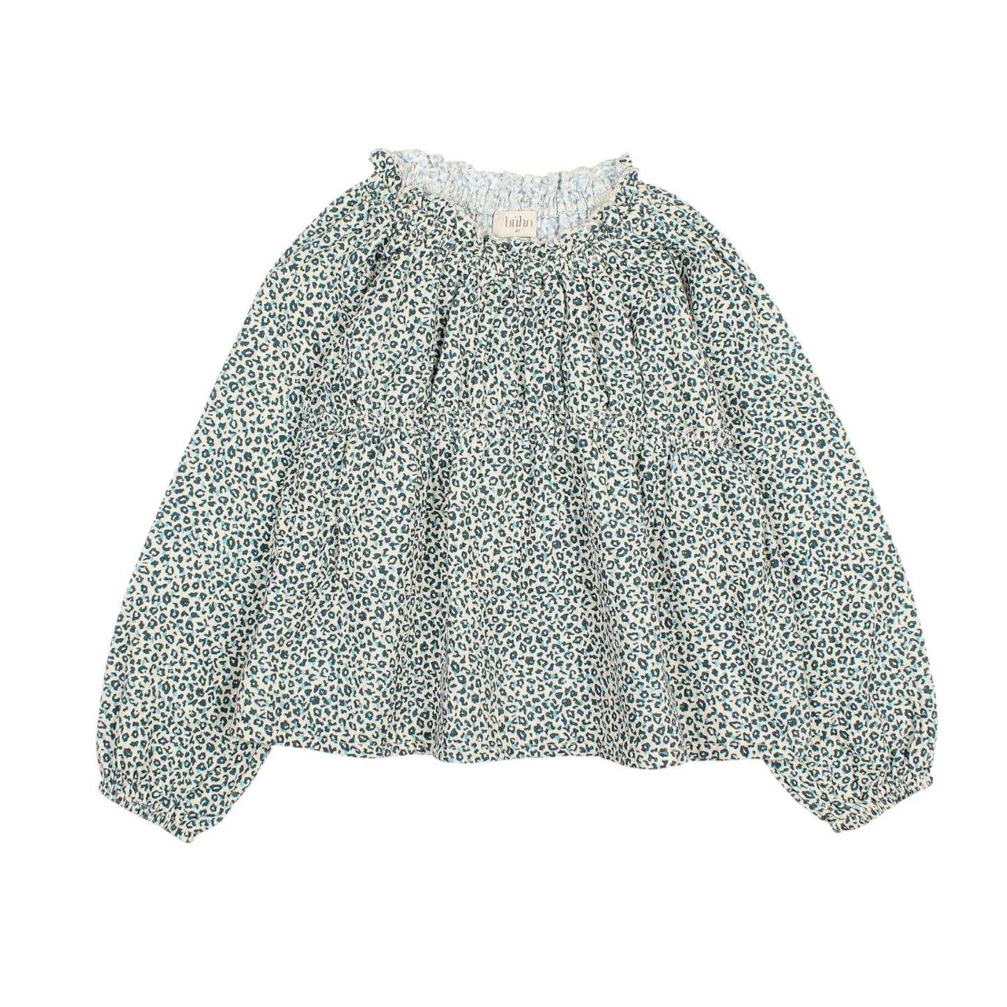 Bluse von Búho, Gr. 3-6 Jahre, Farbe: alpine green