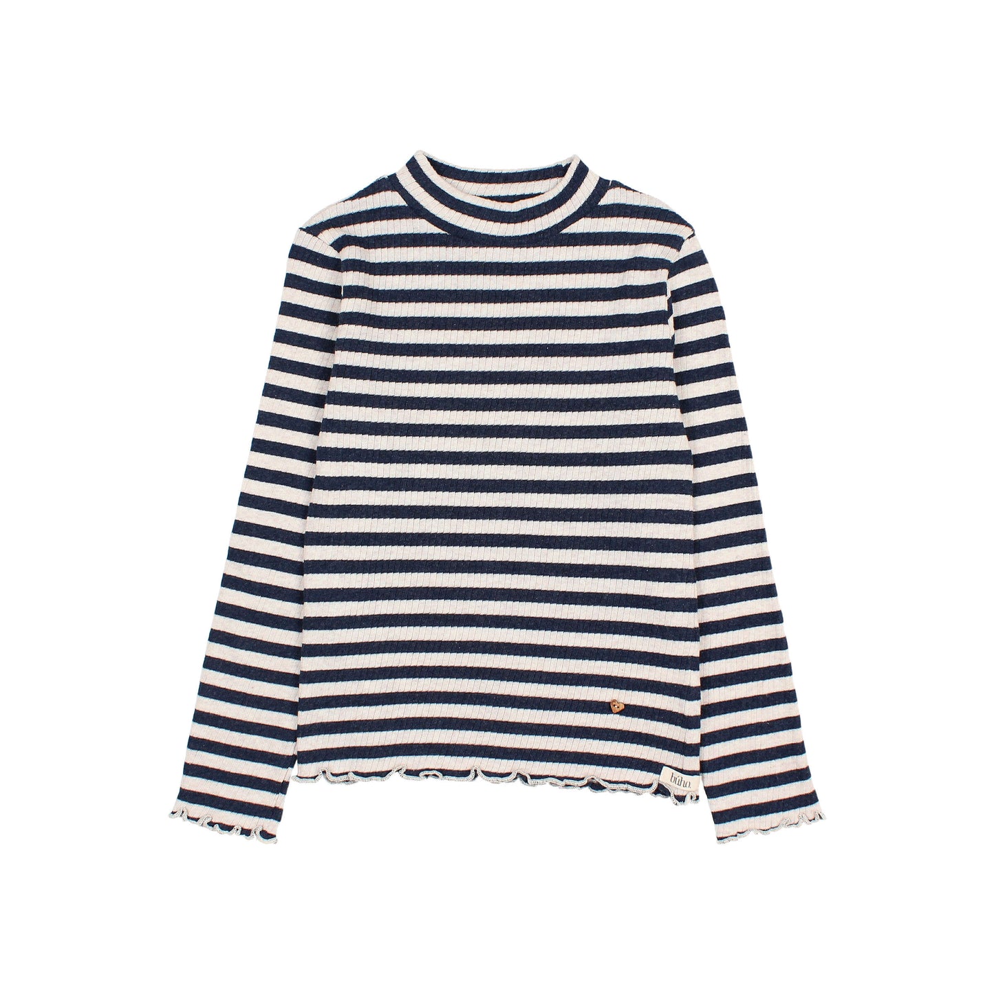 Gestreiftes T-Shirt, Gr. 3-6 Jahre, Farbe: navy