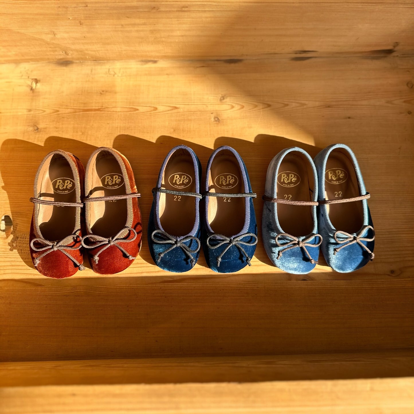 Ballerina Schuhe von Pèpè, Gr.22-31, Farbe: dunkelblau