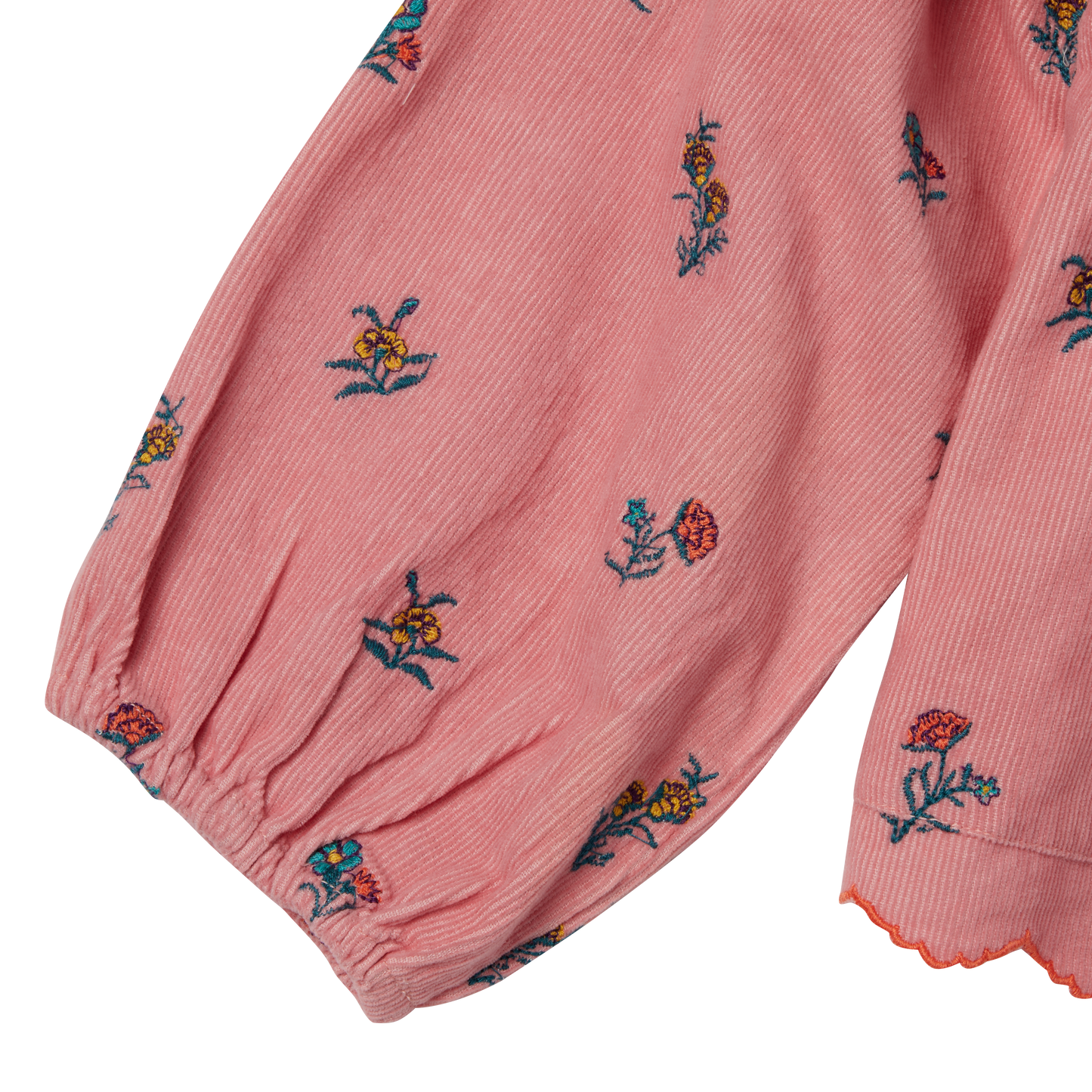 Bluse aus Mikrocord von Bonheur du jour Paris, Gr. 2-6 Jahre, Farbe: rose