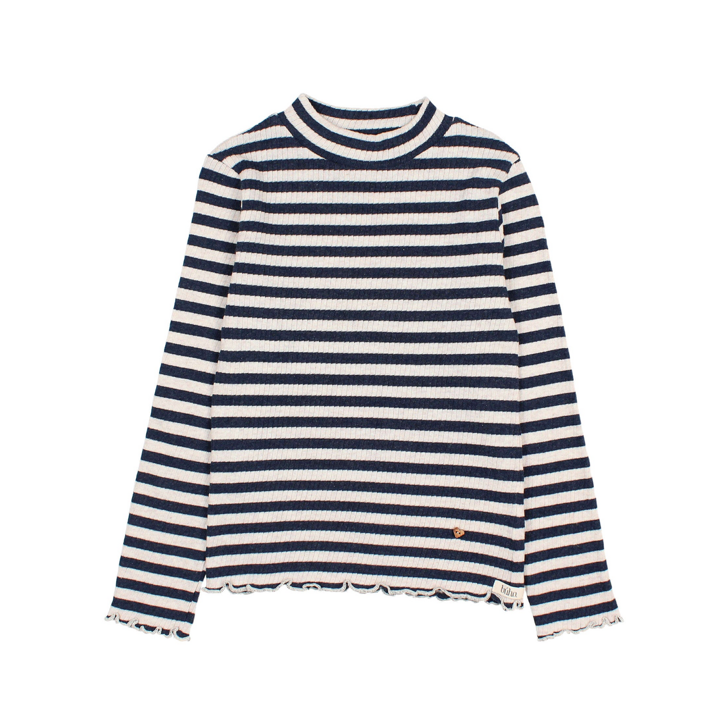 Gestreiftes T-Shirt, Gr. 3-6 Jahre, Farbe: navy
