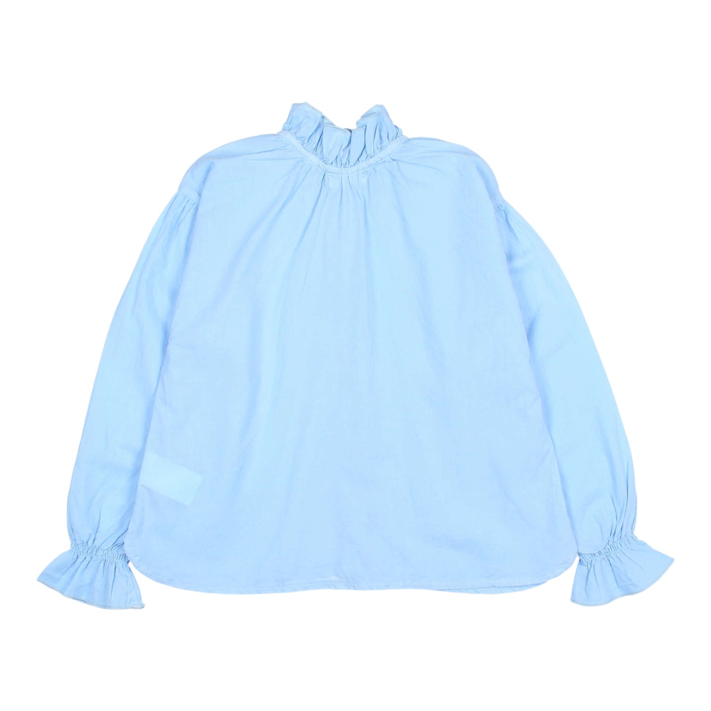 Bluse mit Rüschen von Búho, Gr. 3-6 Jahre, Farbe: provence blue
