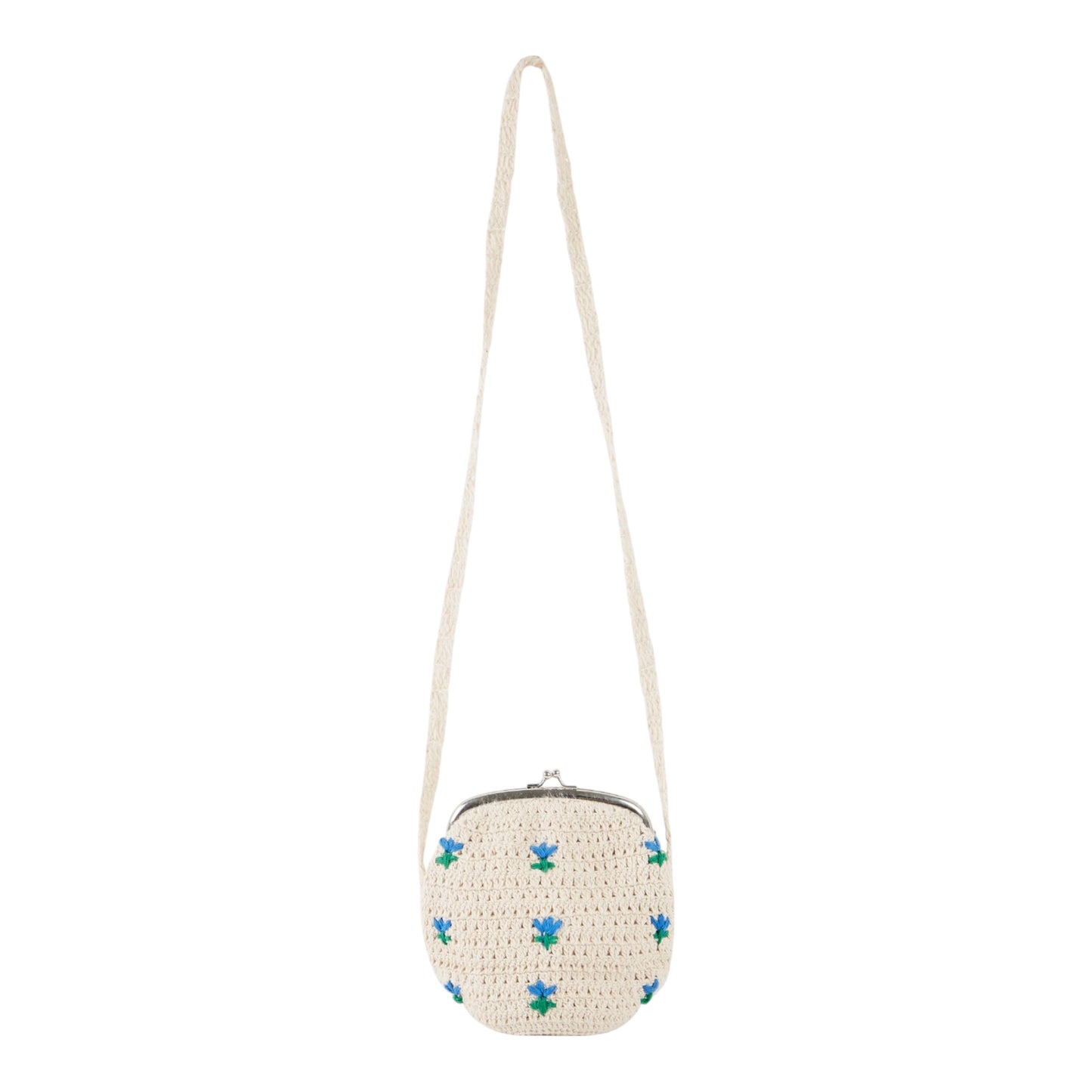 Gehäkelte Tasche mit Blumen von Emile et Ida