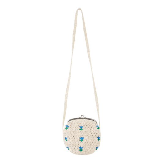 Gehäkelte Tasche mit Blumen von Emile et Ida
