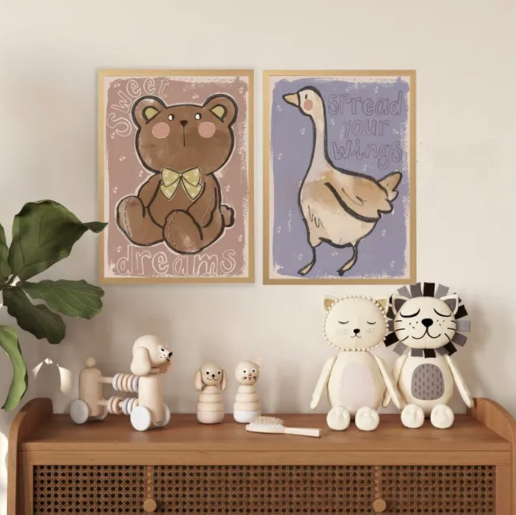 Poster Gans von Studio Loco