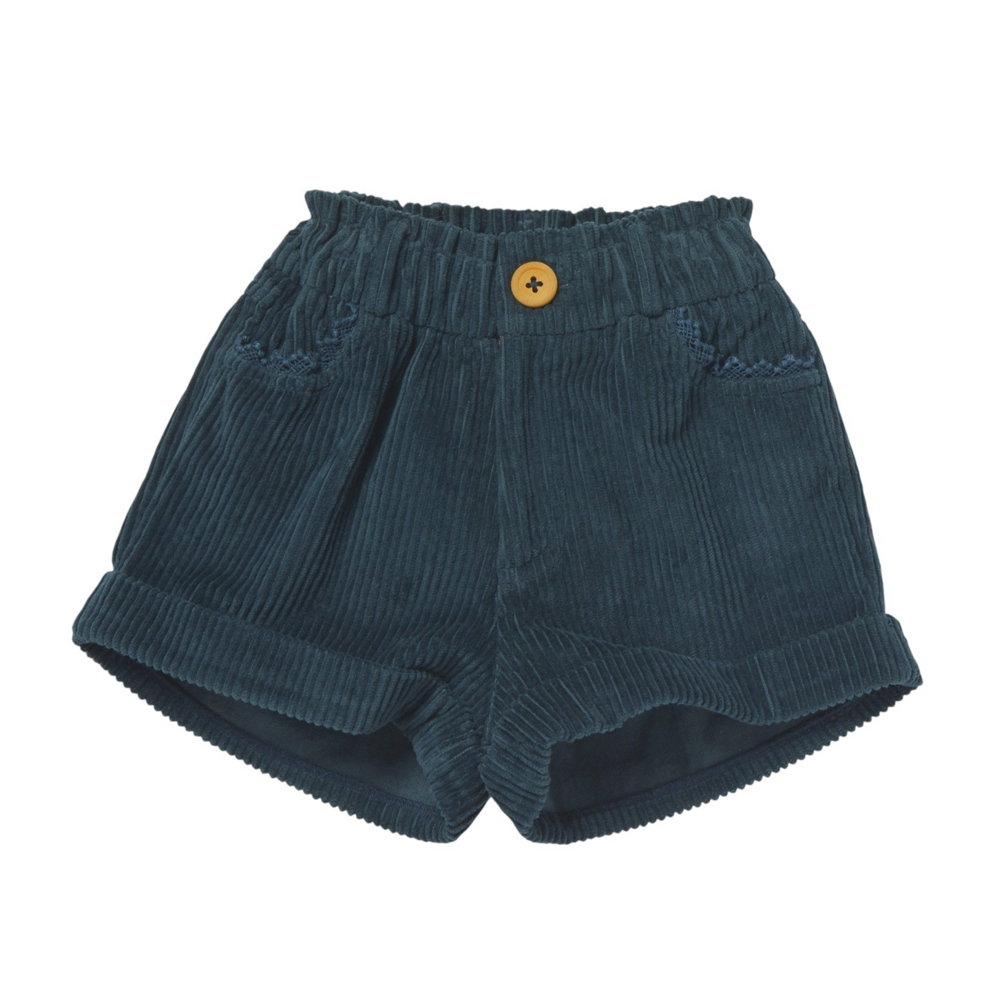 Shorts aus Cord von Bonheur du jour Paris, Gr. 2-10 Jahre, Farbe: bosco