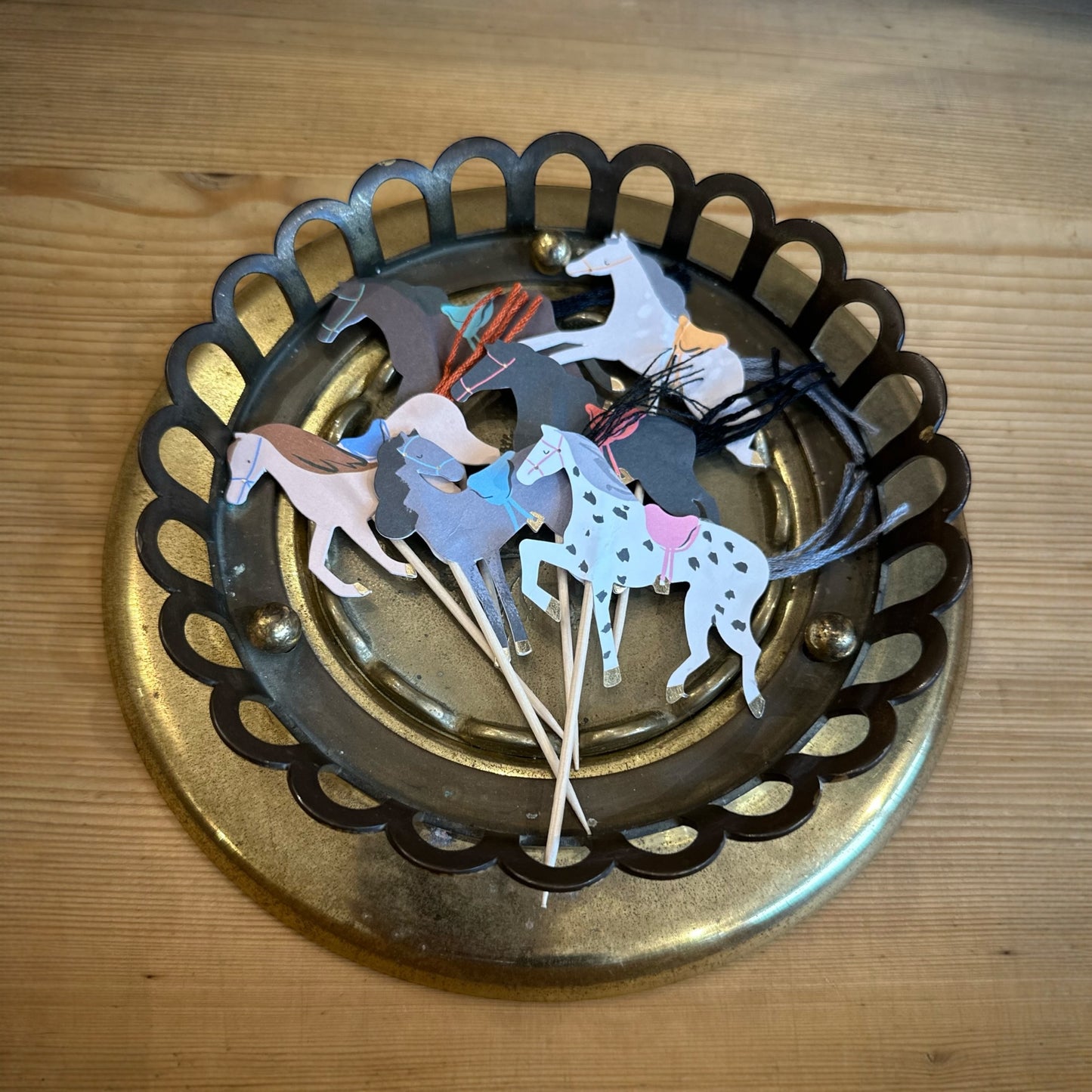 Cupcake Set „Pferd“ von Meri Meri