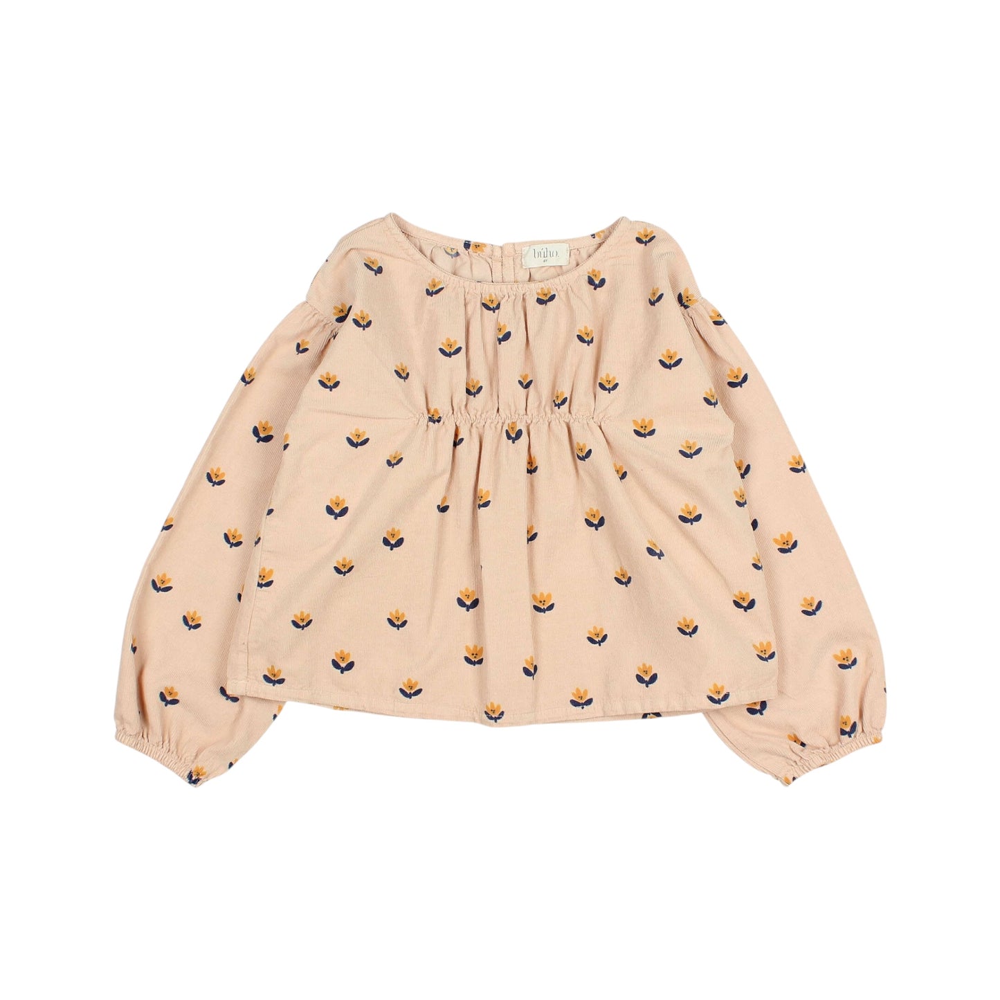 Bluse aus weichem Mikrocord von Buho, Gr. 3-6 Jahre, Farbe: rose