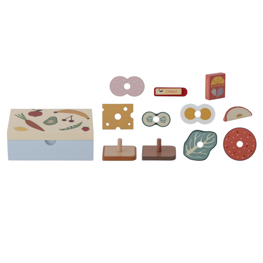 Spielset Brotbox von Bloomingville, 12-tlg.
