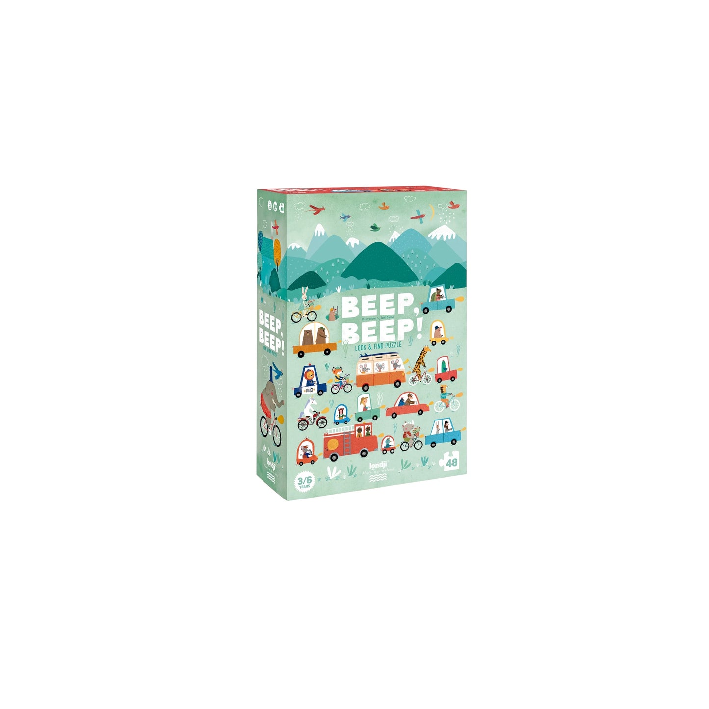 Puzzle Beep Beep von Londji 3+