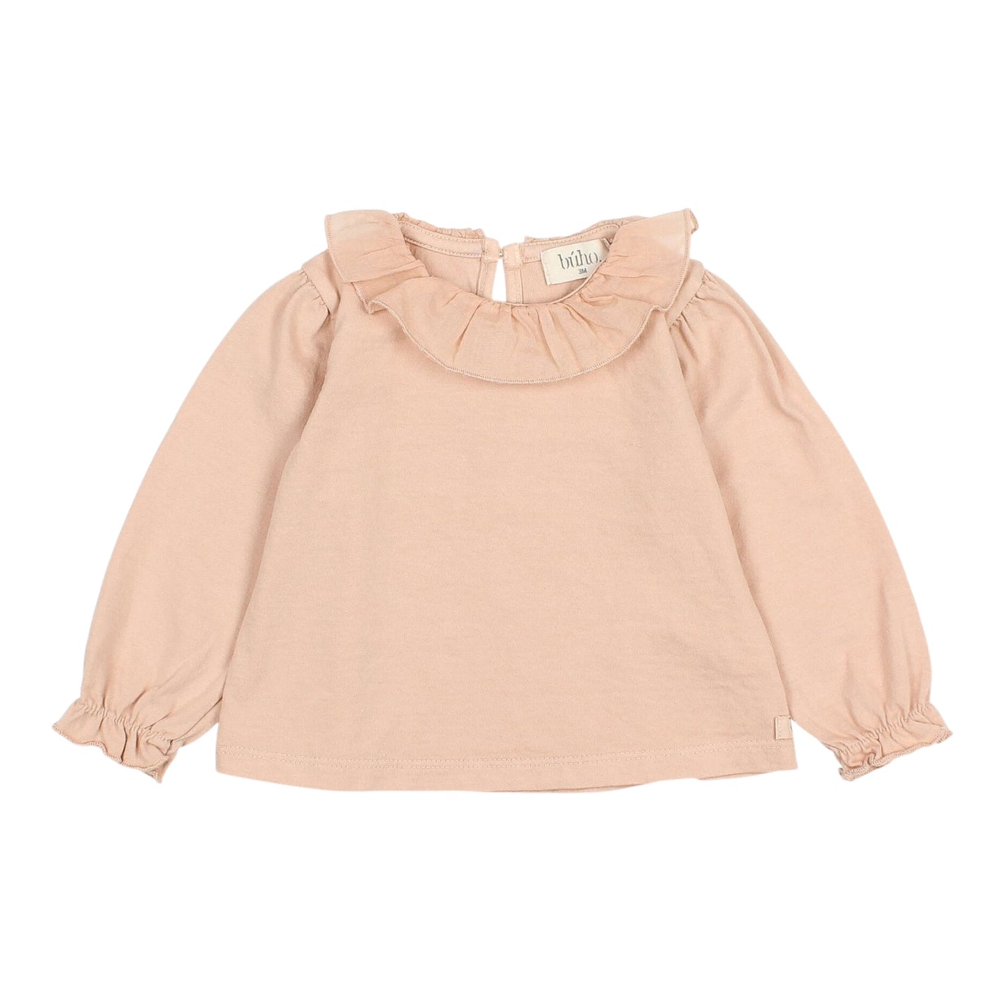 T-Shirt mit Rüschen von Búho, Gr. 3-24 Monate, Farbe: rose