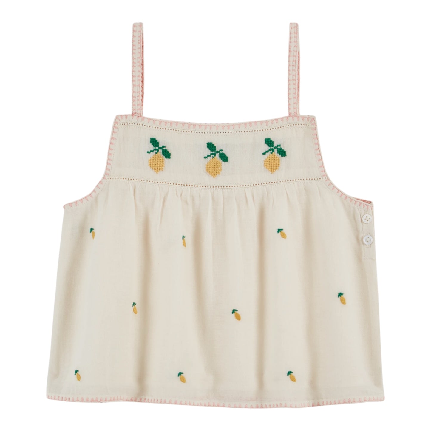 Top von Emile et Ida, Gr. 3-8 Jahre, Farbe: creme