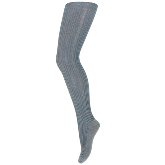 Glitzerstrumpfhose Celosia von mpKids, Gr. 90-140, Farbe: provinzblau