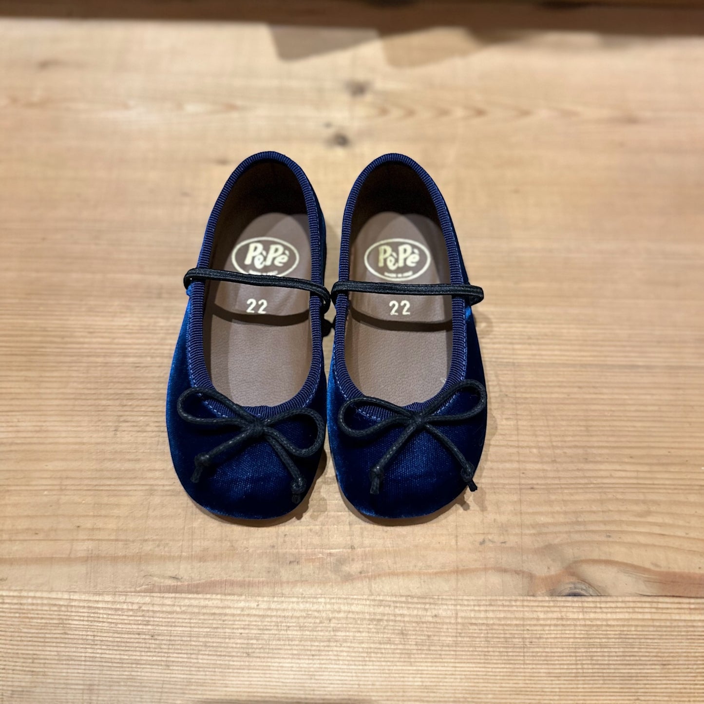 Ballerina Schuhe von Pèpè, Gr.22-31, Farbe: dunkelblau