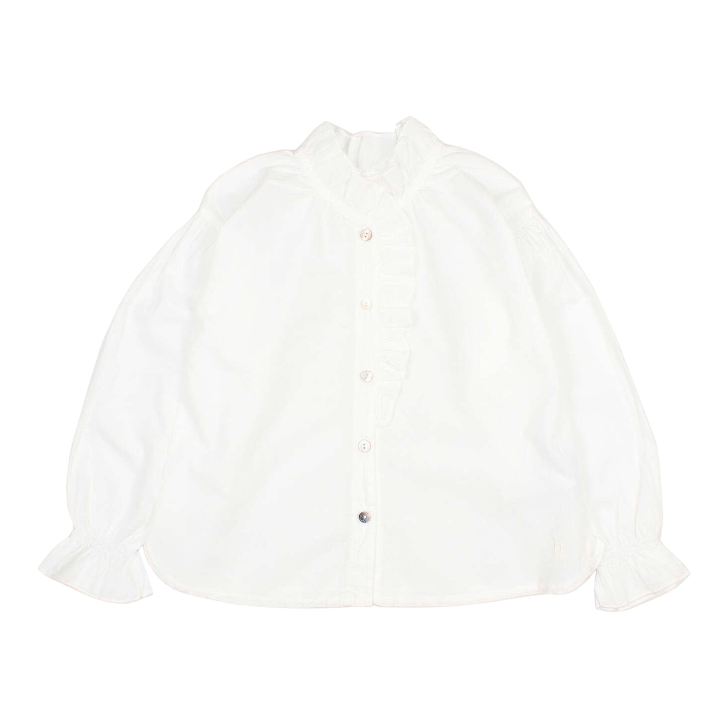 Bluse mit Rüschen von Búho, Gr. 3-6 Jahre, Farbe: white