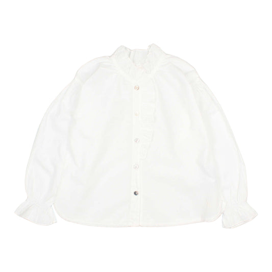 Bluse mit Rüschen von Búho, Gr. 3-6 Jahre, Farbe: white