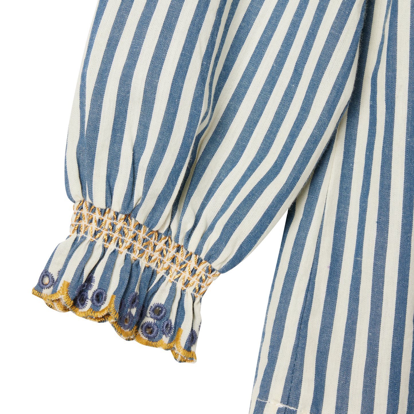 Gestreifte Bluse von Bonheur du jour, Gr. 6-24 Monate, Farbe: raye bleu/ blanc