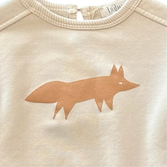 Sweatshirt von Búho, Gr. 3-12 Monate, Farbe: sand
