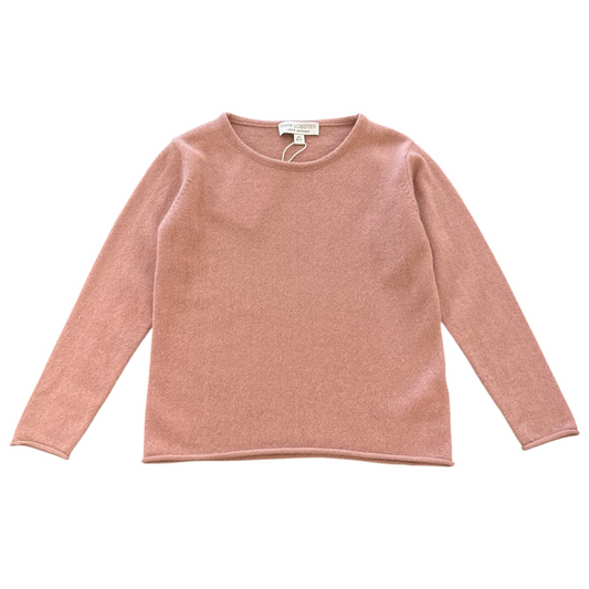 Pullover aus 100% Kaschmir von Papa Lobster, Gr. 3-8 Jahre, Farbe: cameo rose
