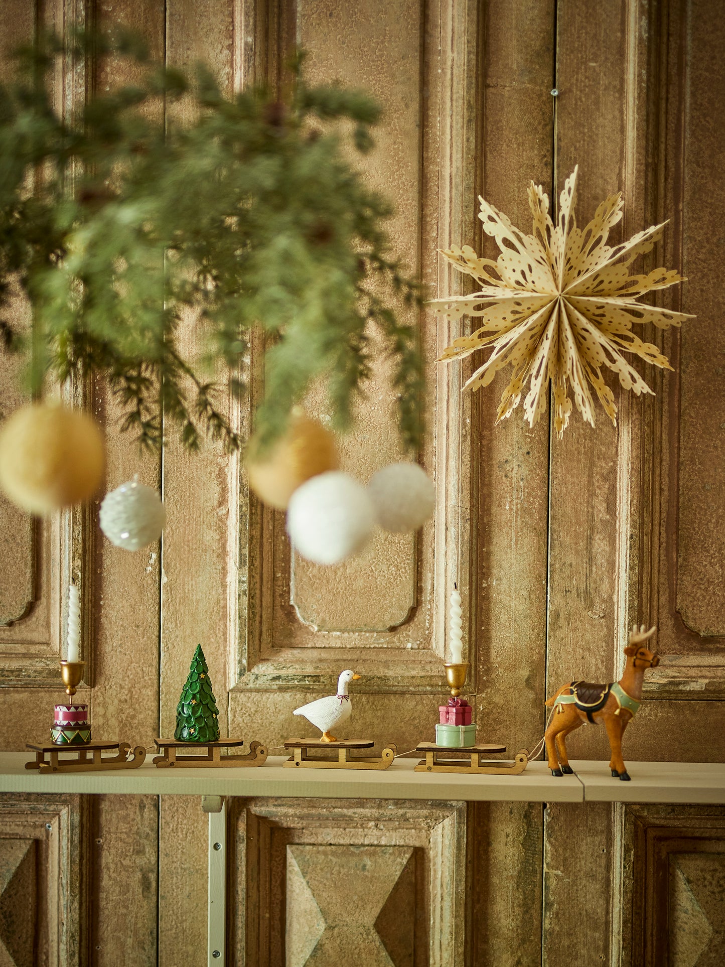 Weihnachtsschlitten von Bloomingville