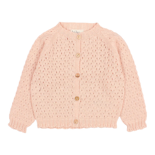 Strickjacke von Búho, Gr. 3-24 Monate, Farbe: rose