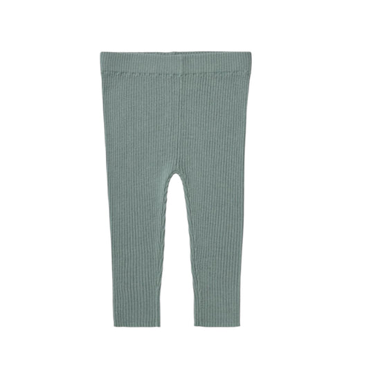 Baby Slimfit Leggings aus 100% Merinowolle, Gr. 62-92, Farbe: misty green