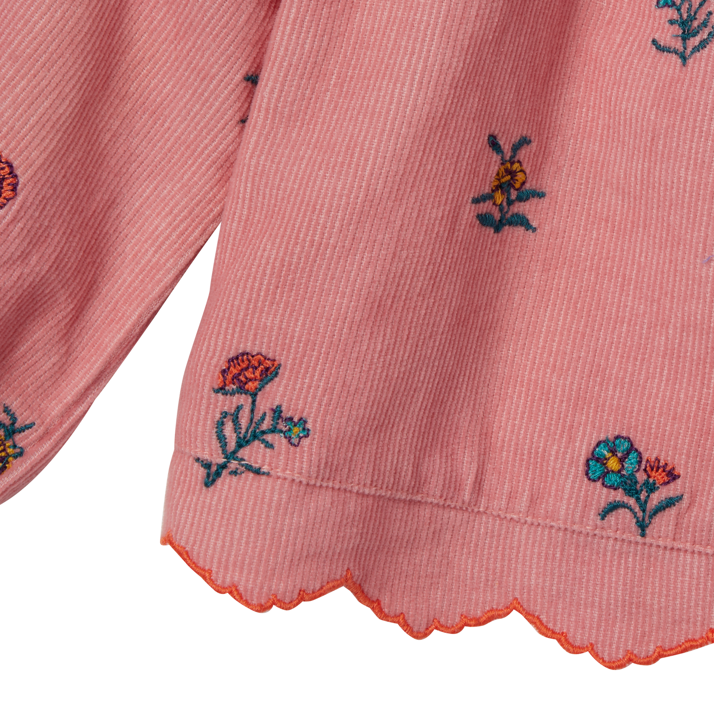 Bluse aus Mikrocord von Bonheur du jour Paris, Gr. 2-6 Jahre, Farbe: rose