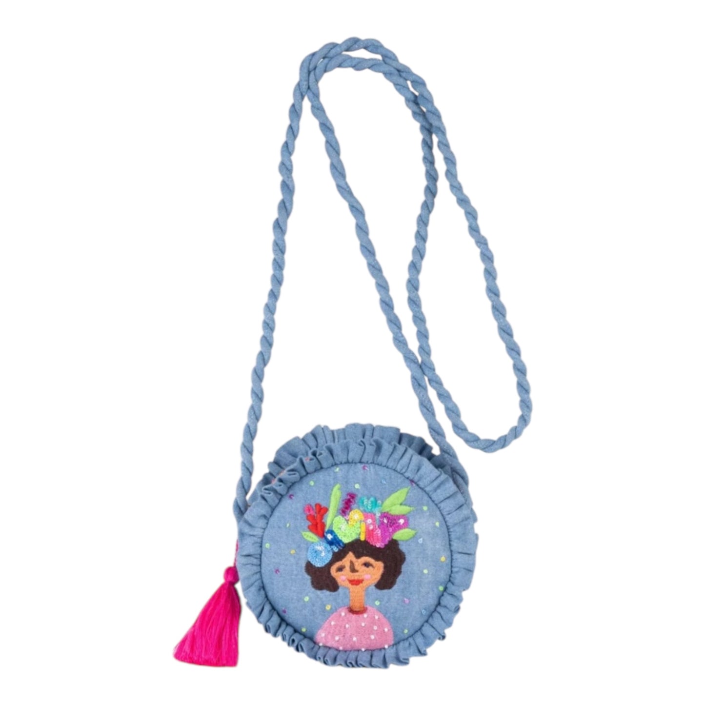 Schultertasche mit Rüschen von Oilily