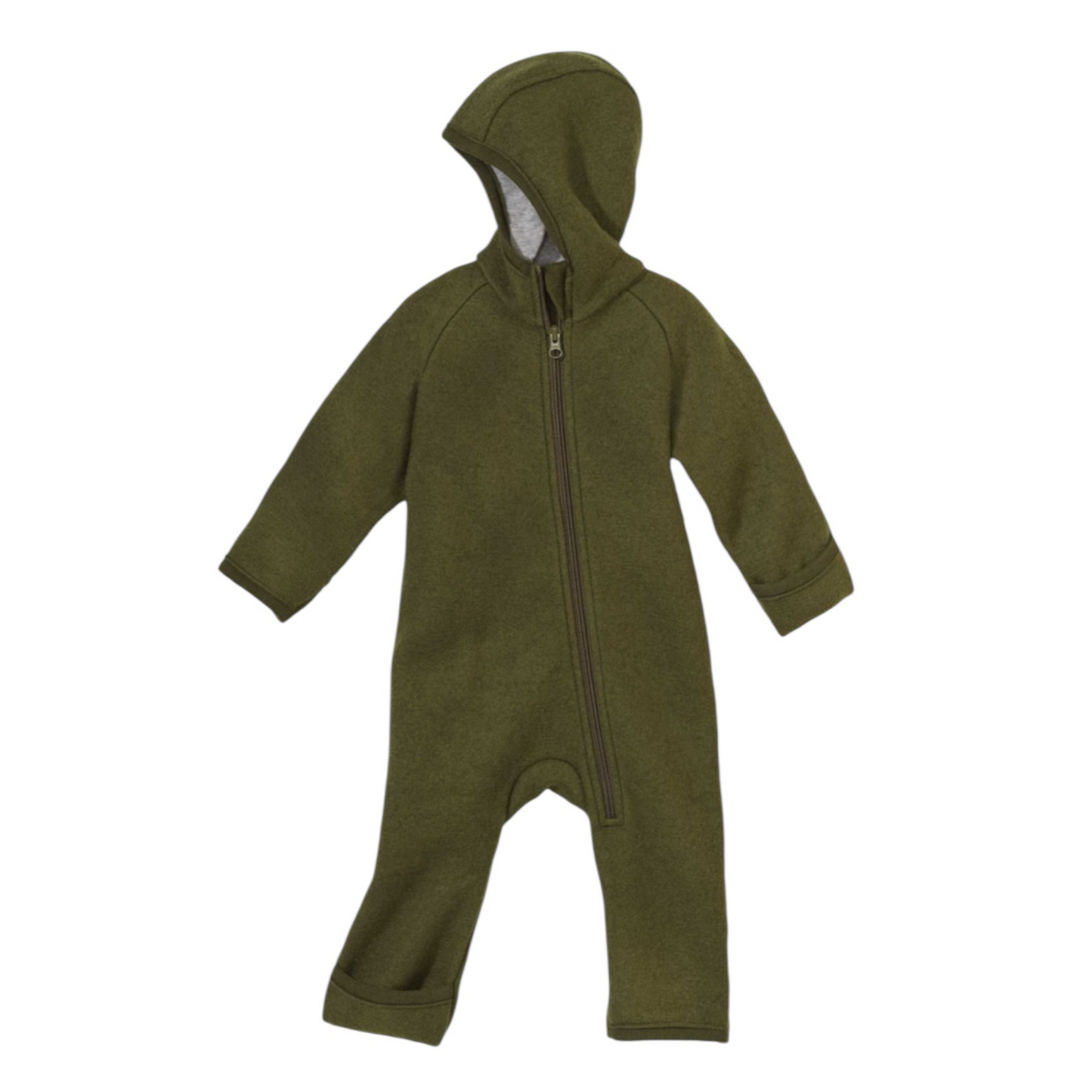 Walk-Overall mit Zipp von Disana, Gr. 50-92, Farbe: olive