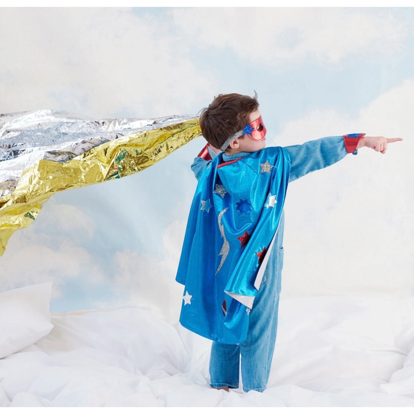 Superhelden-Kostüm von Meri Meri, 3-6 Jahre