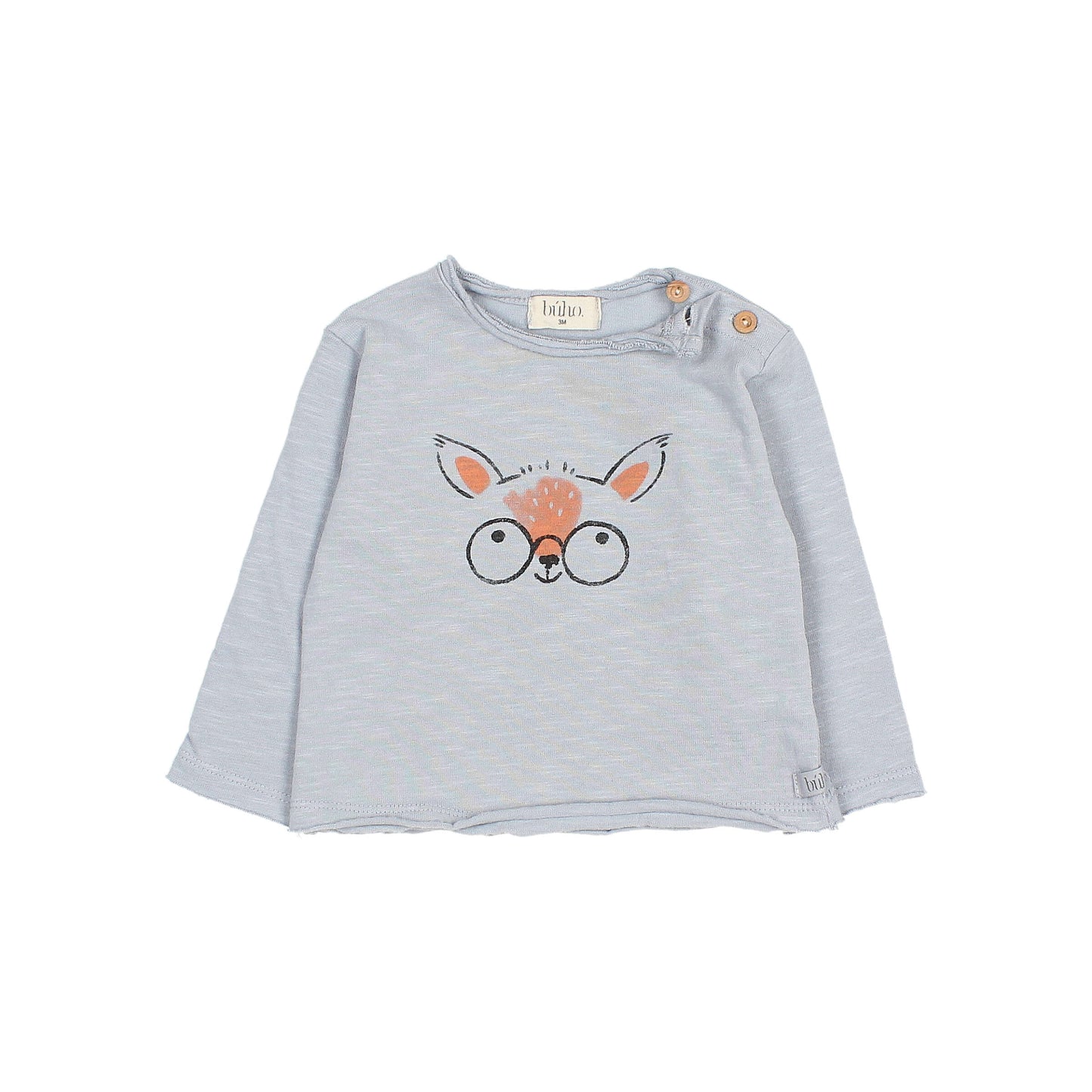 T-Shirt von Búho, Gr.3-24, Farbe: soft blue