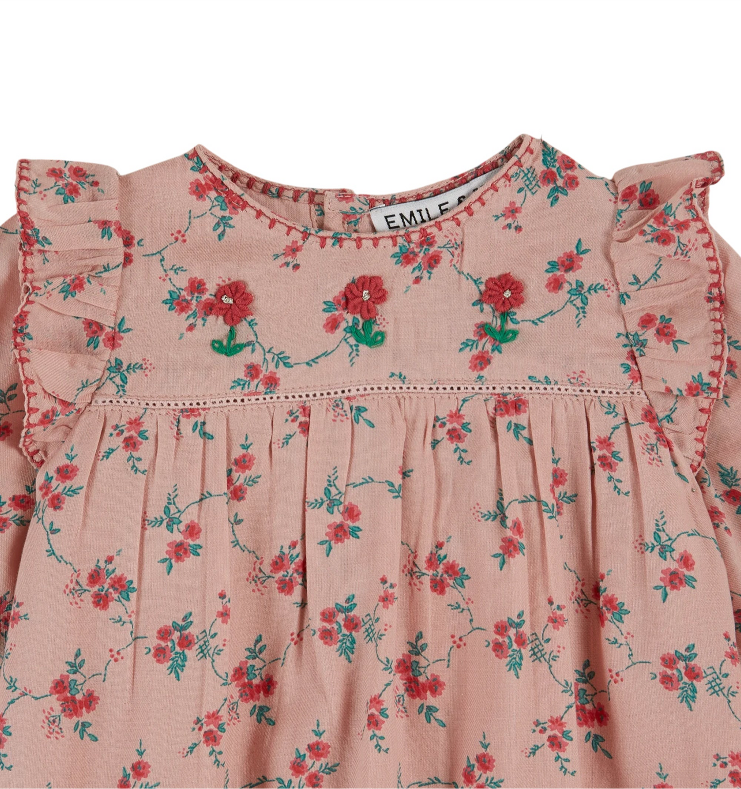Romper von Emile et Ida, Gr. 3-12 Monate, Farbe: aster