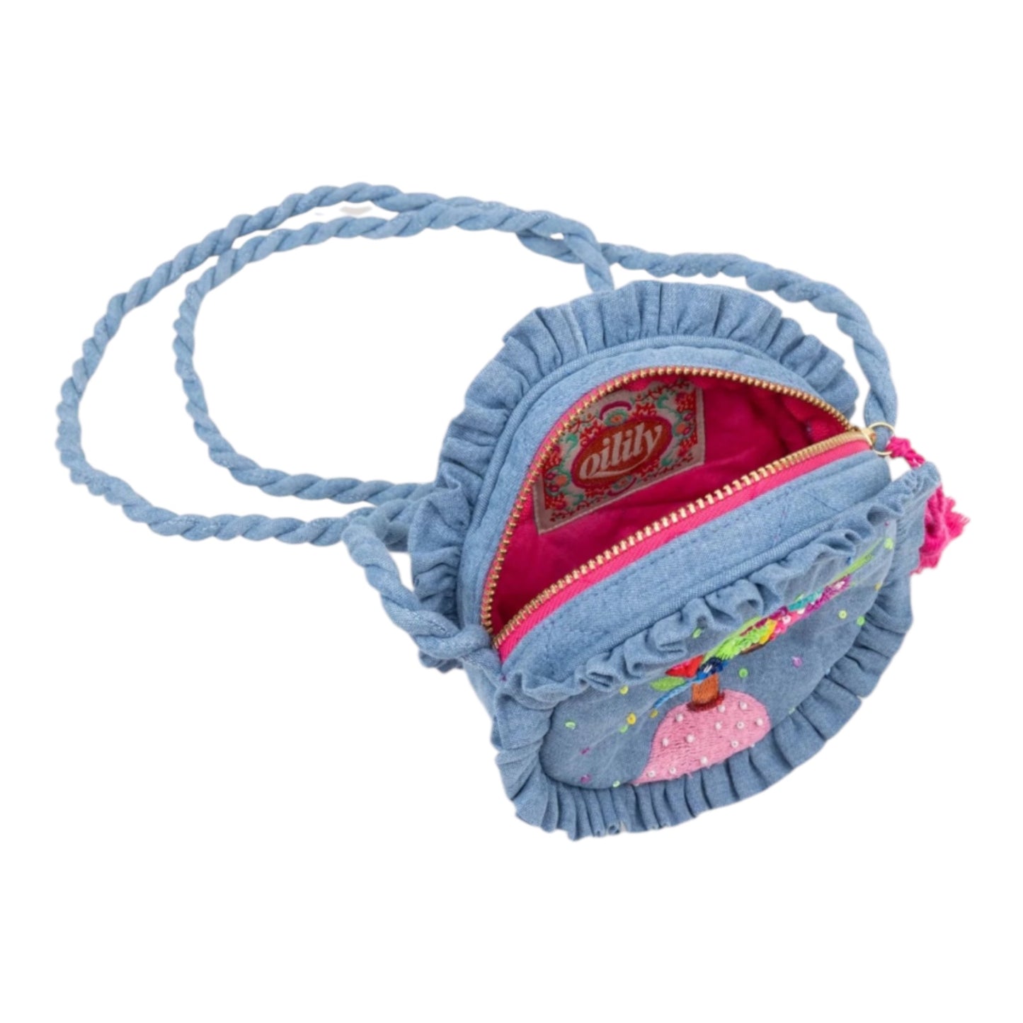 Schultertasche mit Rüschen von Oilily