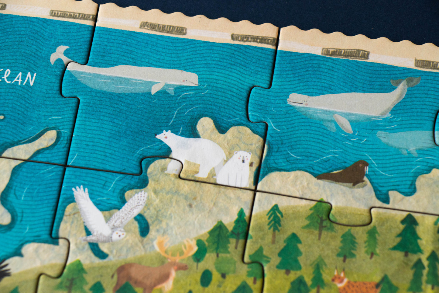 Puzzle Tierplanet von Londji 5+