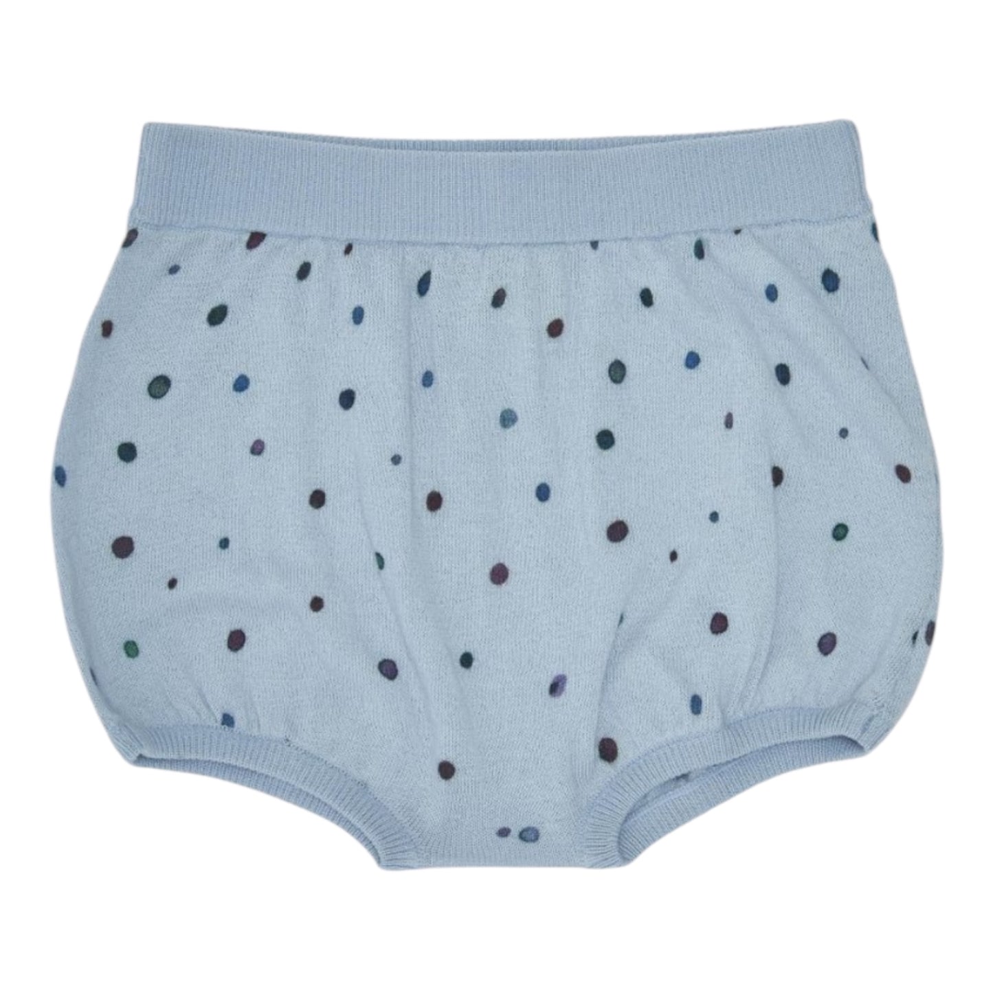 Baby bloomer by Fub made from 100% organic cotton, sizes 56-92, color: glaicer/dot