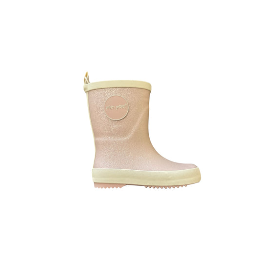 Gummistiefel von Pom Pom, Gr. 23-32, Farbe: rose glitter