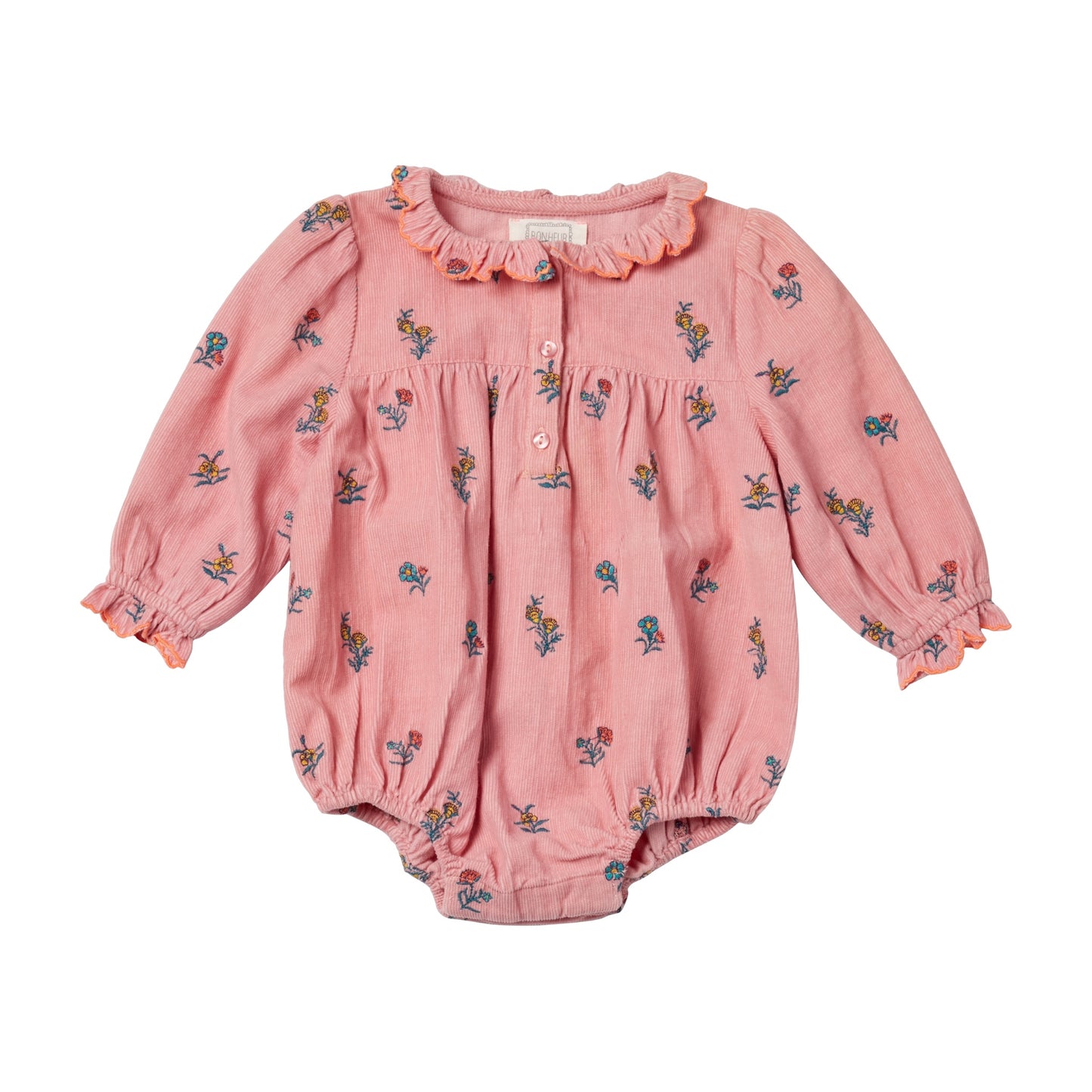 Romper von Bonheur du jour Paris, Gr. 3-24 Monate, Farbe: rose