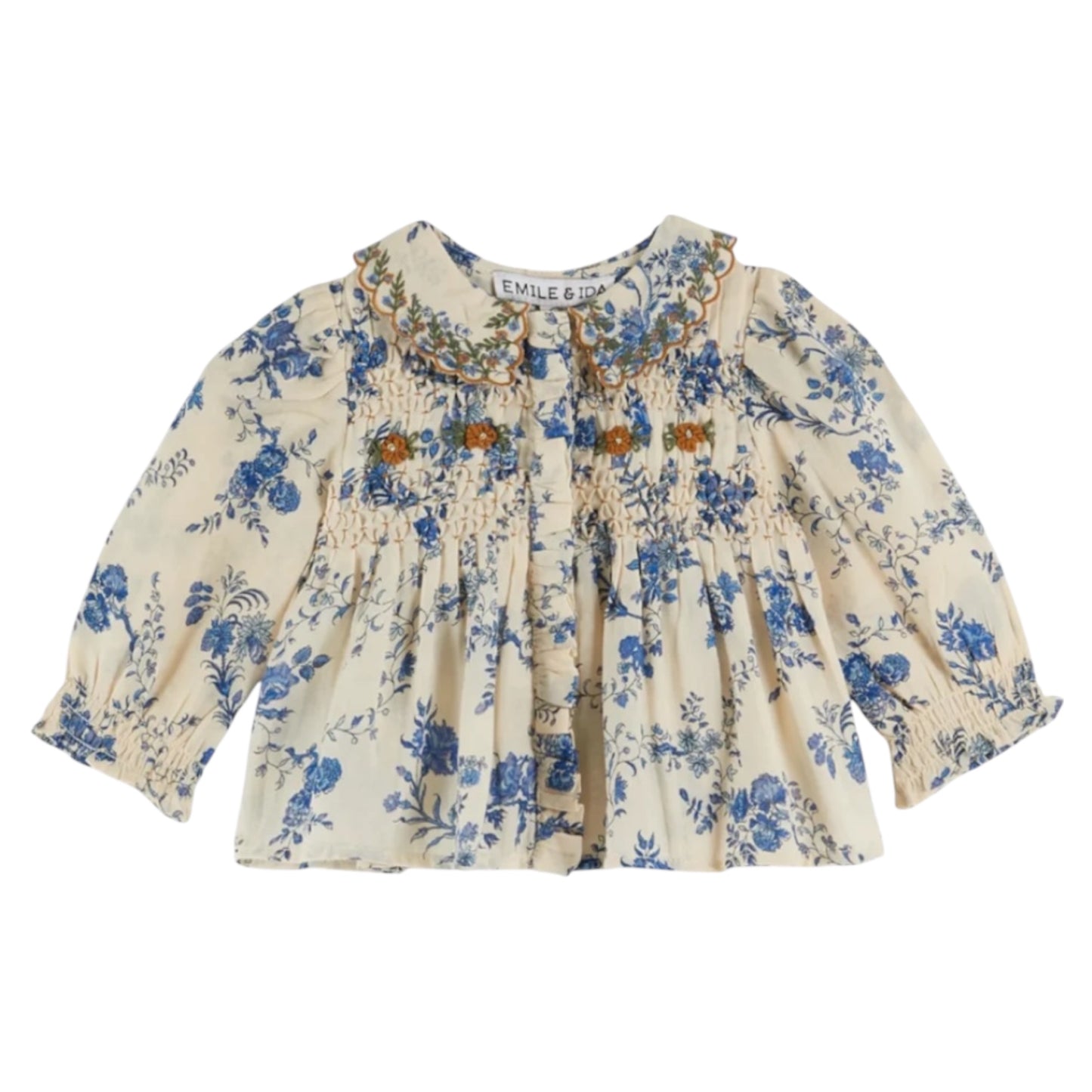 Als Inspiration für Dich: Bluse von Emile et Ida, Gr. 6-24 Monate, Farbe: orcid bleu