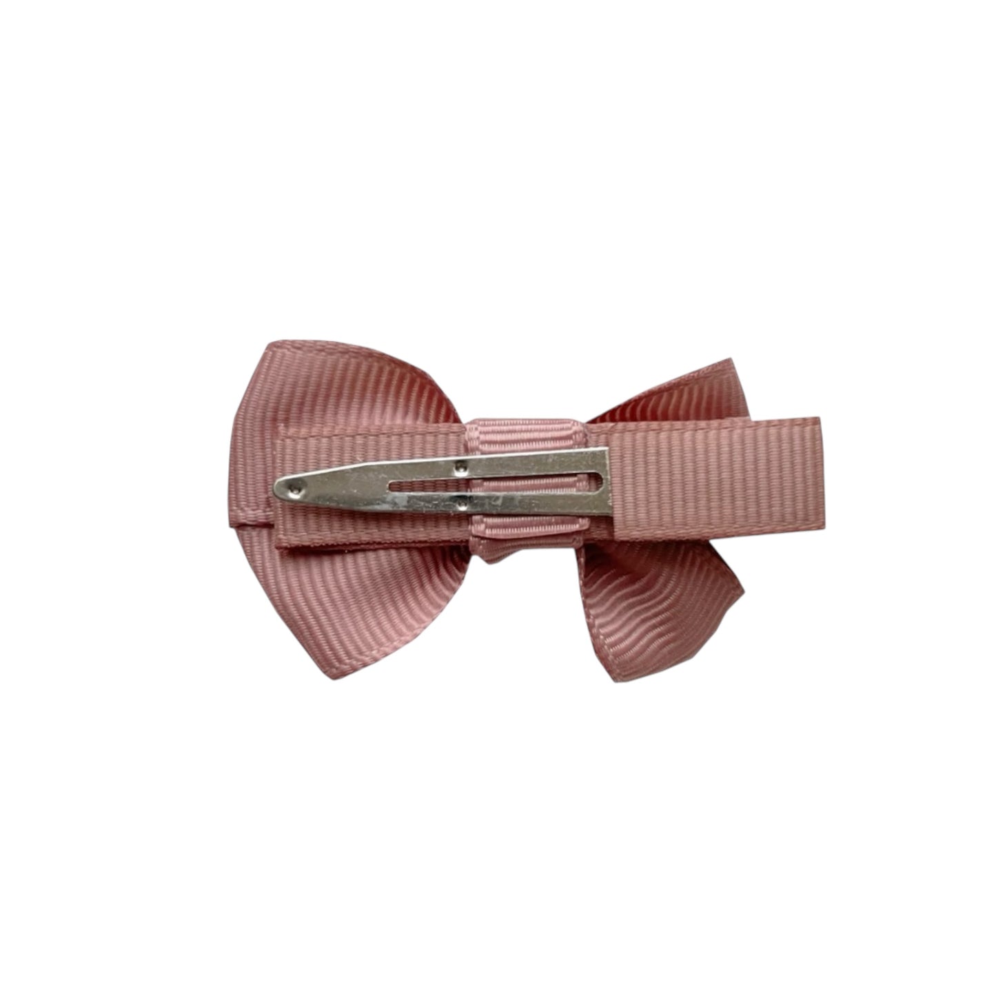 Haarschleife mit Clip in Haselnuss