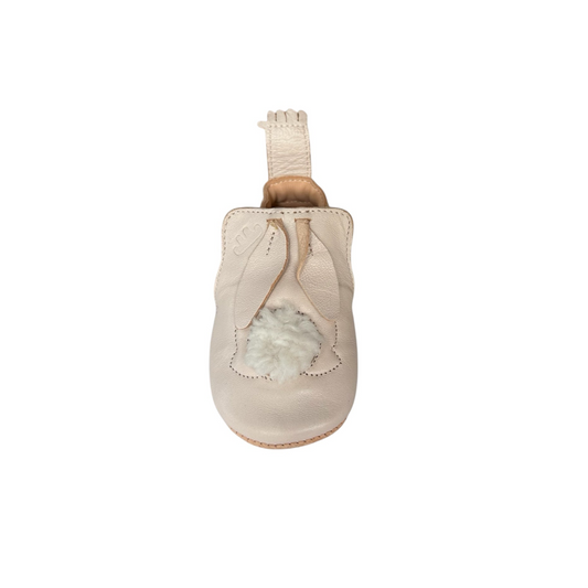 Krabbelschuhe Hase von Easy Peasy, Gr. 18-24, Farbe: rose