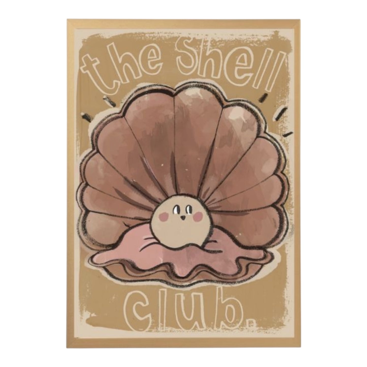 Poster „Muschel“ von Studio Loco