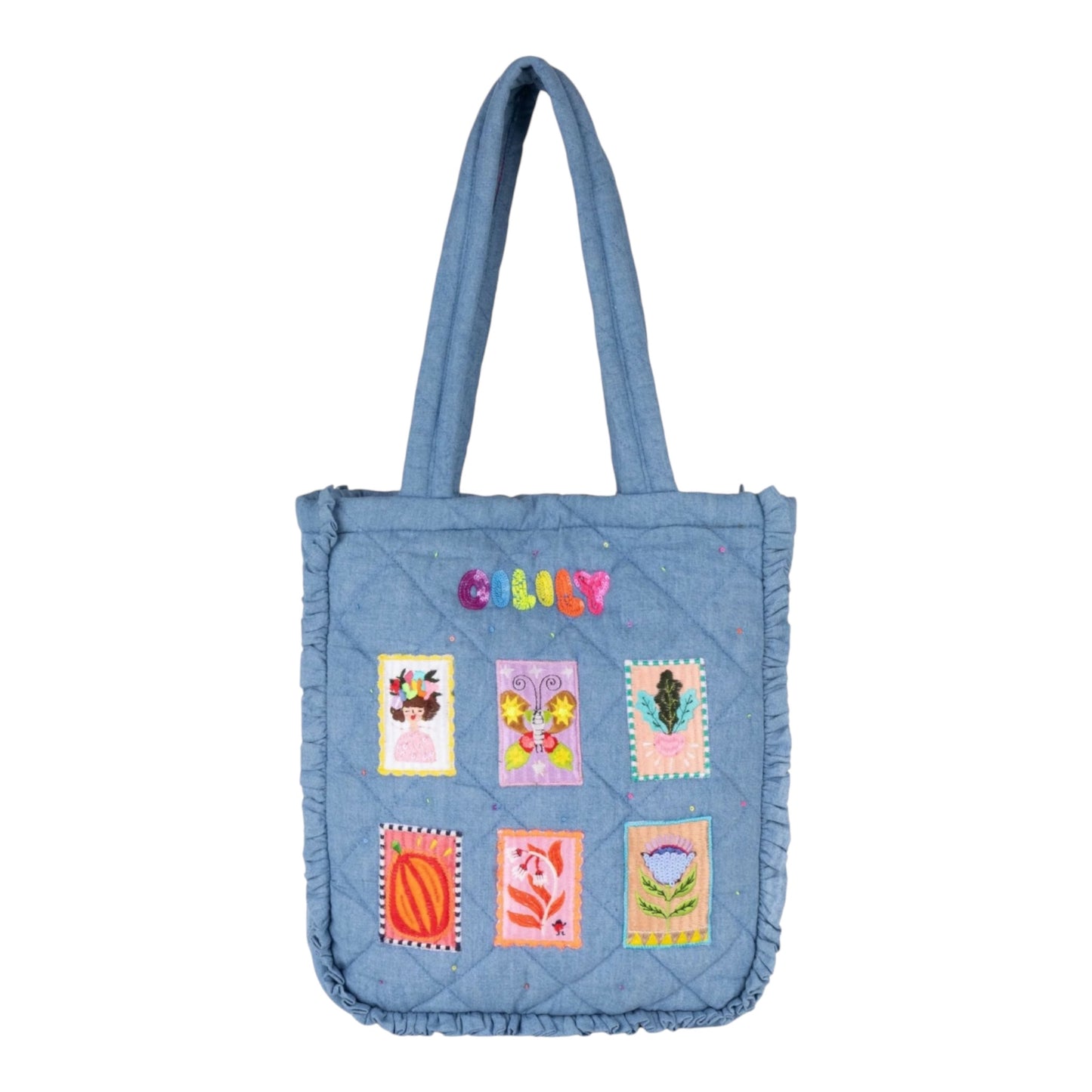 Schultertasche mit Rüschen von Oilily