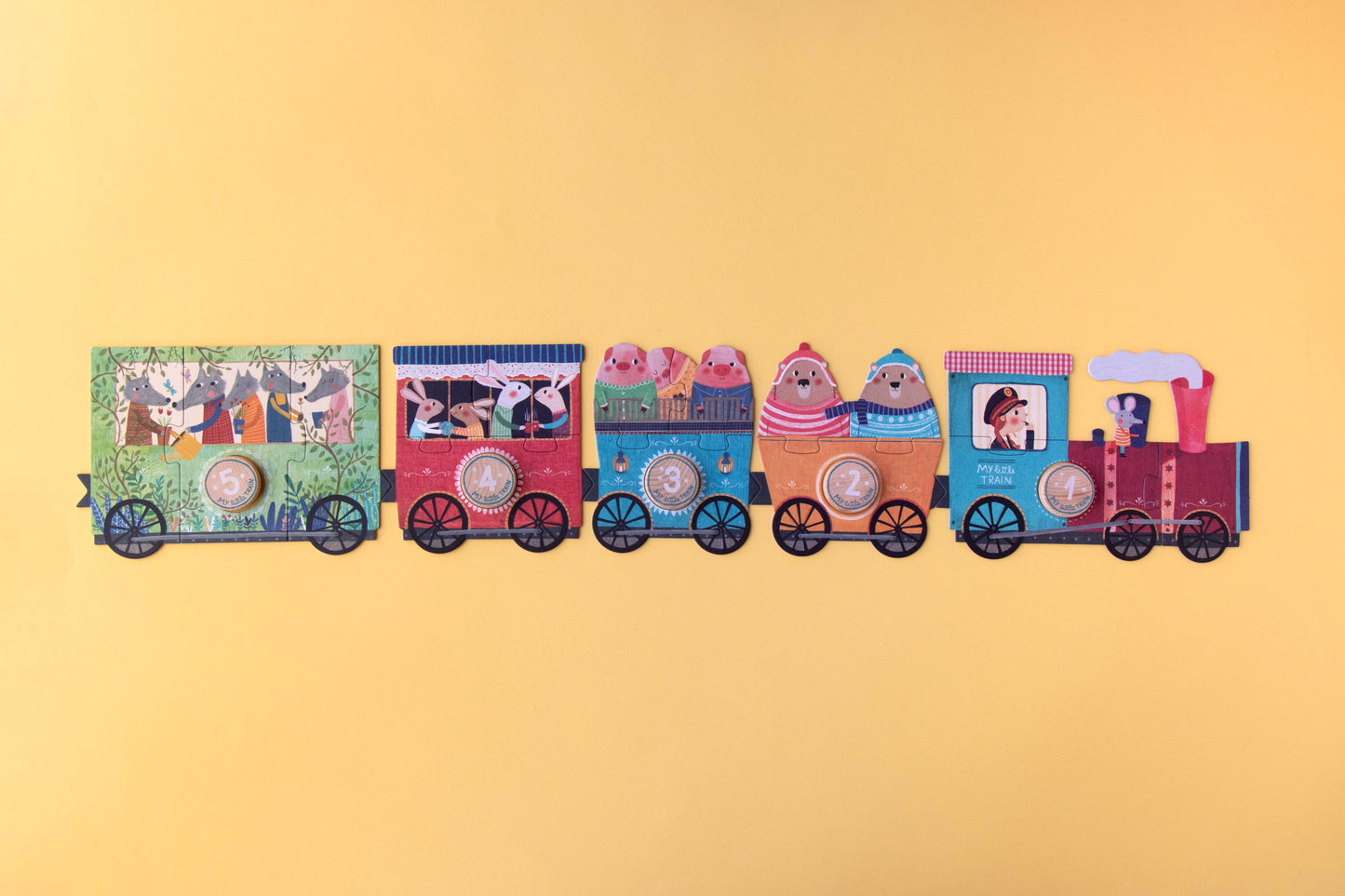 Mein kleiner Zug Puzzle von Londji 2+