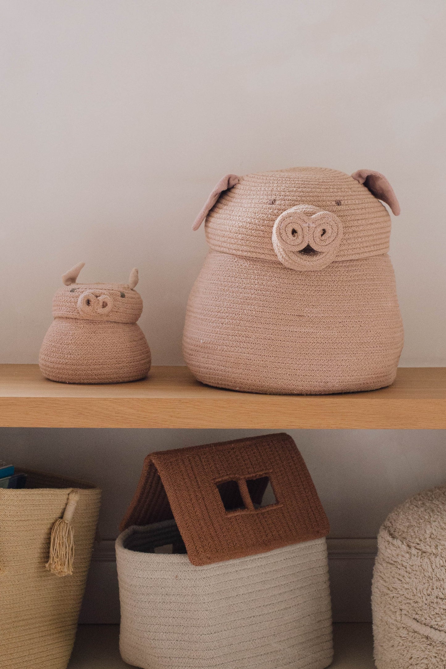 Mini Pig Peggy von Lorena Canals, pink