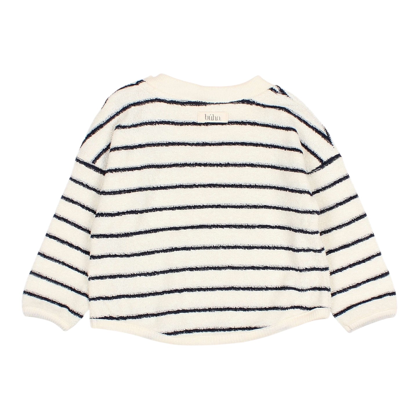 Frottee-Sweatshirt von Búho, Gr. 3-24 Monate, gestreift