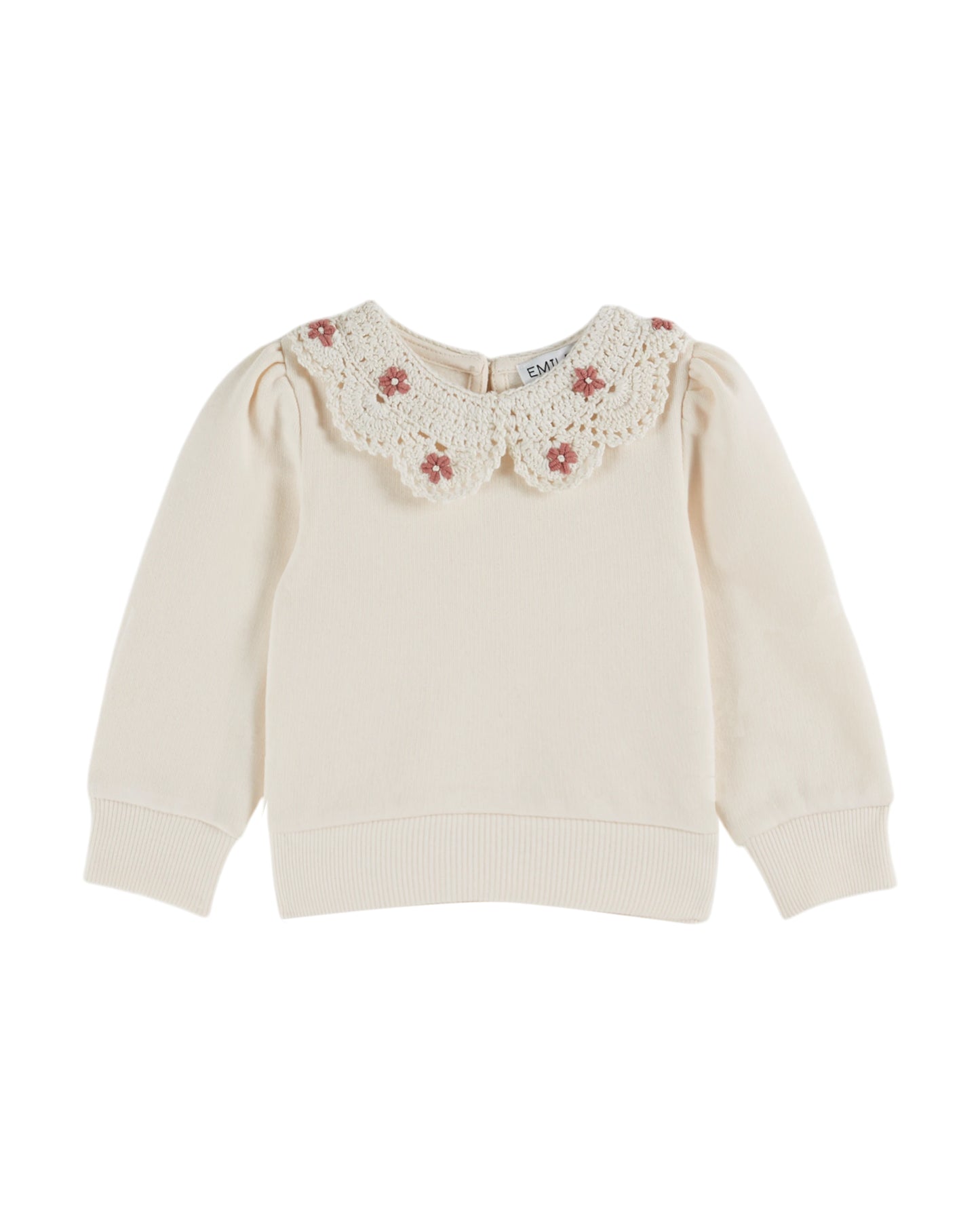 Sweatshirt von Emile et Ida, Gr. 6-24 Monate, Farbe: creme