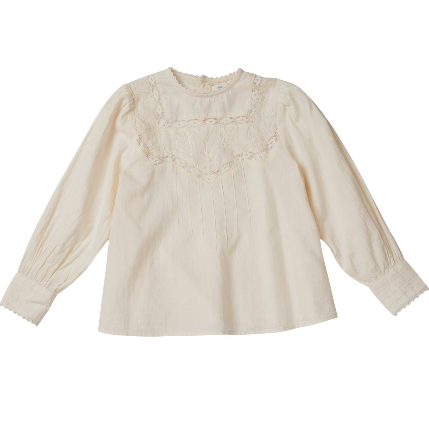 Bluse Amelie von Bonheur du jour Paris, Gr. 2-10 Jahre, Farbe: ecru