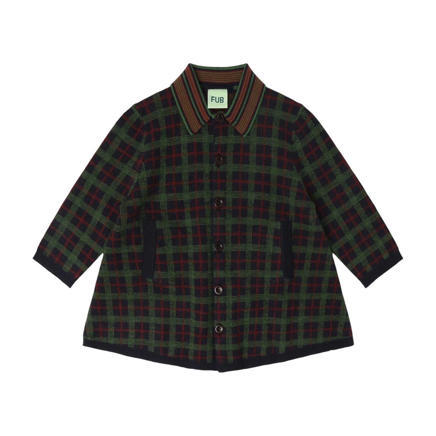 Gefilzter Mantel aus Merinowolle von Fub, Gr. 100-120, Farbe: dark navy