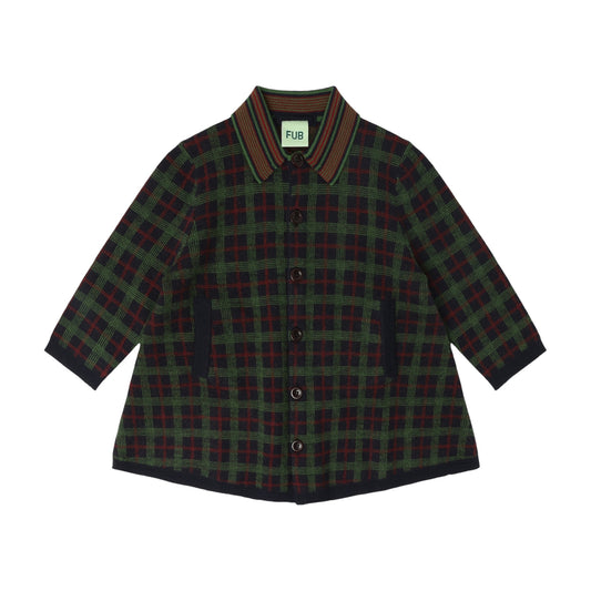 Gefilzter Mantel aus Merinowolle von Fub, Gr. 100-120, Farbe: dark navy